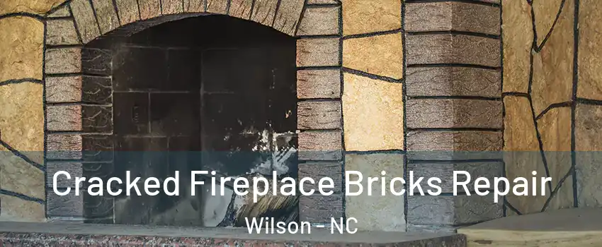  Cracked Fireplace Bricks Repair Wilson - NC