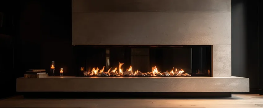 Gas Fireplace Ember Bed Design Services in Wilson, North Carolina