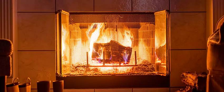 Mendota Hearth Landscape Fireplace Installation in Wilson, North Carolina