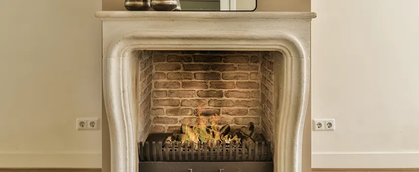 Vintage-style Fireplace Redesign in Wilson, North Carolina