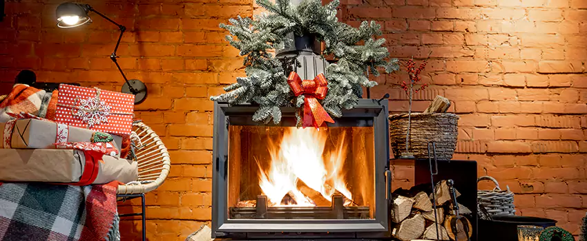 Travis Industries Linear Gas Fireplace Installation in Wilson, North Carolina