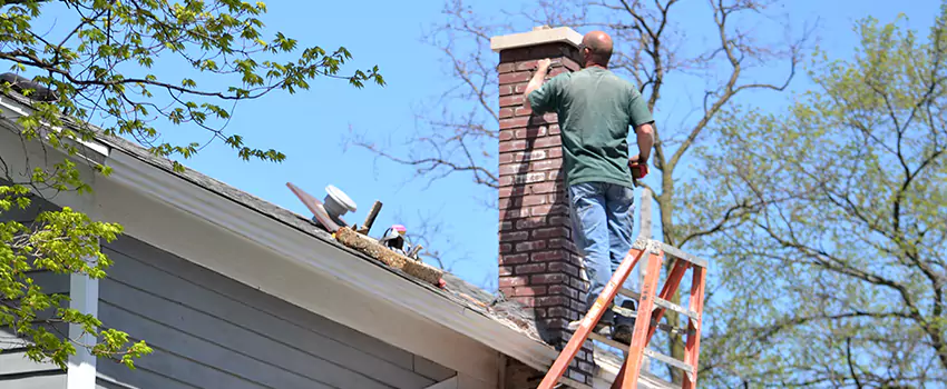 Vinyl and PVC Chimney Flashing Installation in Wilson, NC