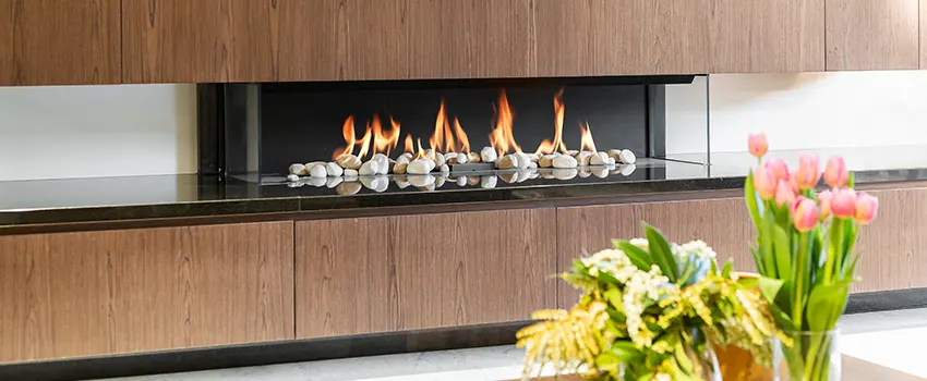 Double-height Fireplace Design Refurbishment in Wilson, North Carolina