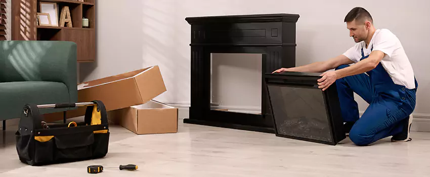 Old Rusted Metal Fireplace Repair And Replacement in Wilson, NC